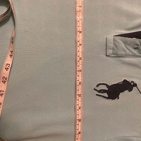 Ralph Lauren Boys  Mesh Polo Collar T-shirt Signature Embroidered Beige - Picture 5 of 7